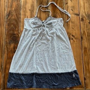 Roxy Halter Top Sun Dress Large